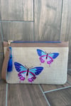 MOR KELEBEK CLUTCH ÇANTA 