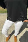 NAKIŞ DETAYLI SWEATSHIRT