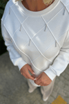 NETWORK MODEL TAŞLI SWEATSHIRT