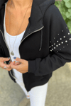 OMUZU TAŞLI SWEATSHIRT