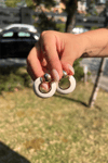 RENKLİ HALKA KÜPE