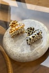 TEKLİ LEOPAR SEDEF MANDAL TOKA