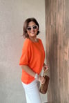 TURUNCU VEREV KESİM İNCE TRİKO