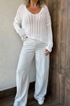 YUMUŞACIK TENCEL JEAN PANTOLON - Taş