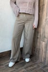YUMUŞACIK TENCEL JEAN PANTOLON - Vizon