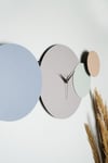 MUYİKA Maxico Metal 75-30cm Dekoratif Duvar Saati (Mavi-Lila-Yeşil-Kahve) MDS-50