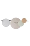 MUYİKA Maxico Metal 75-30cm Dekoratif Duvar Saati (Mavi-Lila-Yeşil-Kahve) MDS-50