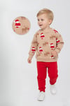 Bebek Yılbaşı Konsept Sweat Takım Noel Baba Unisex