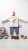 Erkek Bebek Pijama Takım Ayıcıklı 3-12 Ay