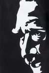 Kız Çocuk Atatürk Siluet Baskılı Siyah Tshirt