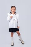 Kız Çocuk Okul Gömleği Fiyonklu 2-5 Yaş