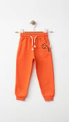 Kız Çocuk Tek Alt Jogger Eşofman Altı Mercan 1-6 Yaş