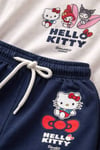 Hello Kitty Kız Çocuk Penye Şortlu Takım