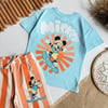 Mickey Mouse Baskılı Erkek Çocuk Penye Şort Takım