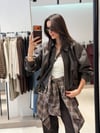 Deri Bomber Ceket KAHVE