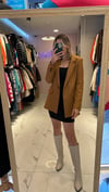 Kahve Blazer Ceket