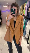 Karamel Blazer Ceket