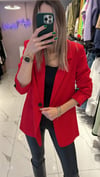 Kırmızı Blazer Ceket