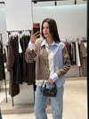 Marka Model Triko Detay Gömlek VİZON