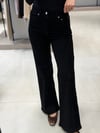 Marka Model Wideleg Jean 002 SİYAH