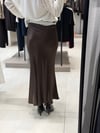 Maxi Boy Saten Etek KAHVE