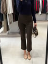 Mini Flare Pantolon ACI KAHVE
