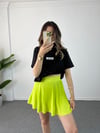 Neon Yeşil Şort Etek