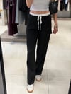 Zr Model Beli Lastikli Pantolon SİYAH