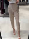 Zr Model Pensli Havuç Pantolon KREM