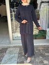 CEREMONY ÇIT ÇIT DETAYLI PANTOLONLU TENCEL LYCELL TAKIM LACİVERT
