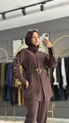 MİSSEMRAMİSS AURA İKİLİ TAKIM KAHVERENGİ 