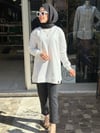 MİSSEMRAMİSS BASIC PAMUKLU SWEATSHIRT EKRU 