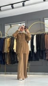 MİSSEMRAMİSS CRISTALLO KAPÜŞONLU TAKIM CAMEL 