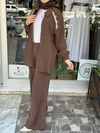 MİSSEMRAMİSS SIGNORA TAKIM KAHVERENGİ
