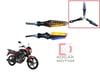 Kuba TK03 Arka Sinyal Takımı Sarı Led Sinyal - Mavi Park