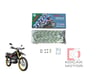 Yuki Victor 250 Cross O-Ringli CZ Çekya Motosiklet Zinciri 520-120L