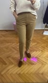 BELİ LASTİKLİ CAMEL JEAN