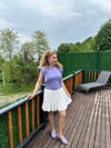 BEYAZ PİLELİ ETEK