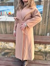CAMEL KUŞAKLI KABAN