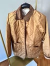 KADİFE YAKA CAMEL MONT