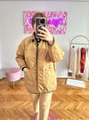 KADİFE YAKA CAMEL MONT