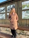 KAHVERENGİ KAPİTONE İÇİ RENKLİ ASTARLI MONT