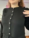 VATKA GÖRÜNÜMLÜ İNCİ DĞÜMELİ HIRKA