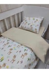 Bebek Özel 60x120 Beşik İçin Pamuklu Bebek Nevresim Takımı