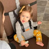 Bebek Özel Bebek Mama Sandalyesi Emniyet Kemeri, Pamuklu Kumaştan Ayarlanabilir Sandalye Kemeri