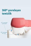 Bebek Özel U Şekli Bebek Diş Fırçası Pembe Renk 4 Adet (6-12 Yaş)
