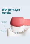 Bebek Özel U Şekli Bebek Diş Fırçası Pembe Renk 100 Adet(2-6 YAŞ)
