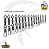 Bauer Barrel Swivel With Interlock Snap S:8