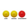 Effe Sasi Bead W203-1.3 cm Plastik Yem Yellow (Muz Kokulu)