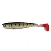 Lucky John Basara 8 cm Siyah Sırt Kırmızı Kuyruk Silikon Balık
